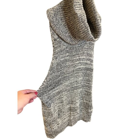 MINKPINK Grey Drop Armhole Cowl Neck Turtleneck Tunic SZ Small - Picture 3 of 8